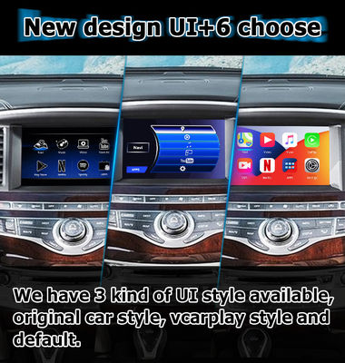 इन्फिनिटी QX60 GPS Android ऑटो कारप्ले नेविगेशन सिस्टम मल्टीमीडिया इंटरफ़ेस Android 13 8+128GB