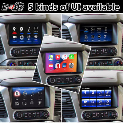 Chevrolet GMC Tahoe 2015 के लिए Lsailt Android Carplay मल्टीमीडिया इंटरफ़ेस
