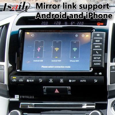 टोयोटा लैंड क्रूजर LC200 2013-2015 के लिए Lsailt Android Auto Carplay मल्टीमीडिया इंटरफ़ेस बॉक्स