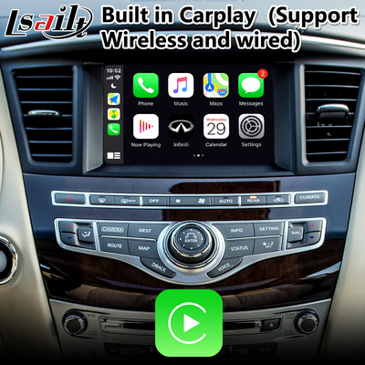 वायरलेस Android Auto Carplay के साथ Infiniti QX60 के लिए Android मल्टीमीडिया वीडियो इंटरफ़ेस