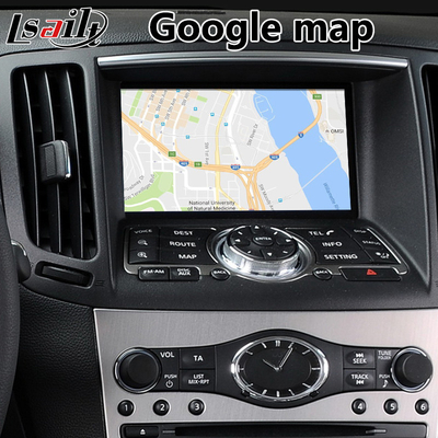Infiniti G37 के लिए Android Carplay इंटरफ़ेस GPS नेविगेशन के साथ Android Auto NetFlix