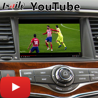 वायरलेस Android Auto Carplay के साथ Infiniti QX80 के लिए Android मल्टीमीडिया नेविगेशन इंटरफ़ेस