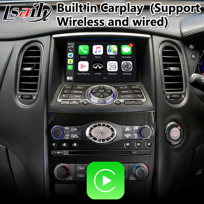वायरलेस Android Auto के साथ Infiniti EX30D EX35 EX37 के लिए Lsailt Android Carplay इंटरफ़ेस