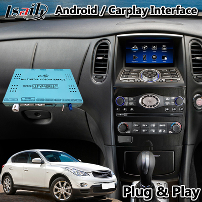 वायरलेस Android Auto के साथ Infiniti EX30D EX35 EX37 के लिए Lsailt Android Carplay इंटरफ़ेस