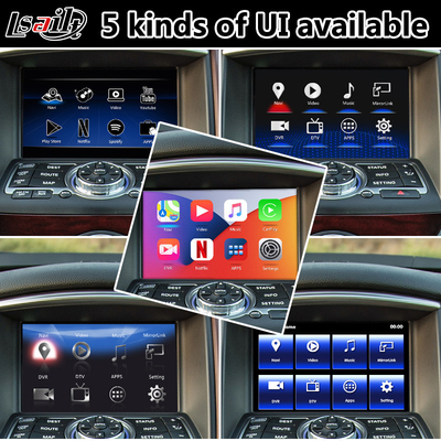 Lsailt Infiniti Carplay Box, वायरलेस Android ऑटो के साथ QX50 के लिए Android GPS नेविगेशन इंटरफ़ेस