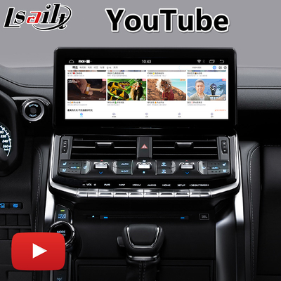 टोयोटा लैंड क्रूजर LC300 VXR सहारा 2021-वर्तमान के लिए Lsailt Android Carplay इंटरफ़ेस